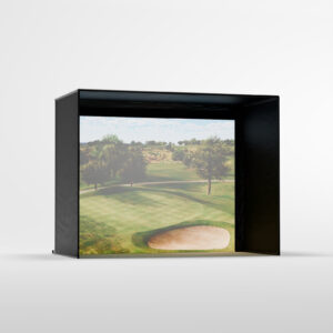 DIY Golf Simulator Enclosure Kit with Impact Screen